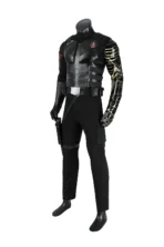Winter Soldier Bucky Barnes Cosplay Costume Suits Full Set - Image 5