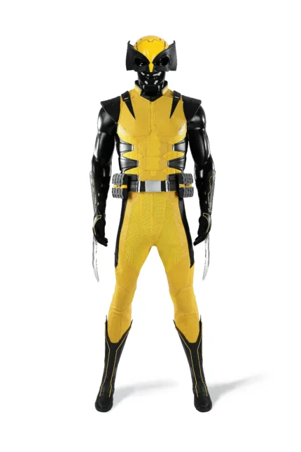 Wolverine Marvel Rivals cosplay costume for men front view with claws and mask