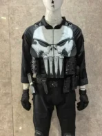 Punisher Cosplay Costume Halloween Suit - Image 5