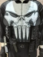 Punisher Cosplay Costume Halloween Suit - Image 4
