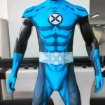 Fantastic Four Wolverine Blue Jumpsuit Cosplay Costume Adult Suit