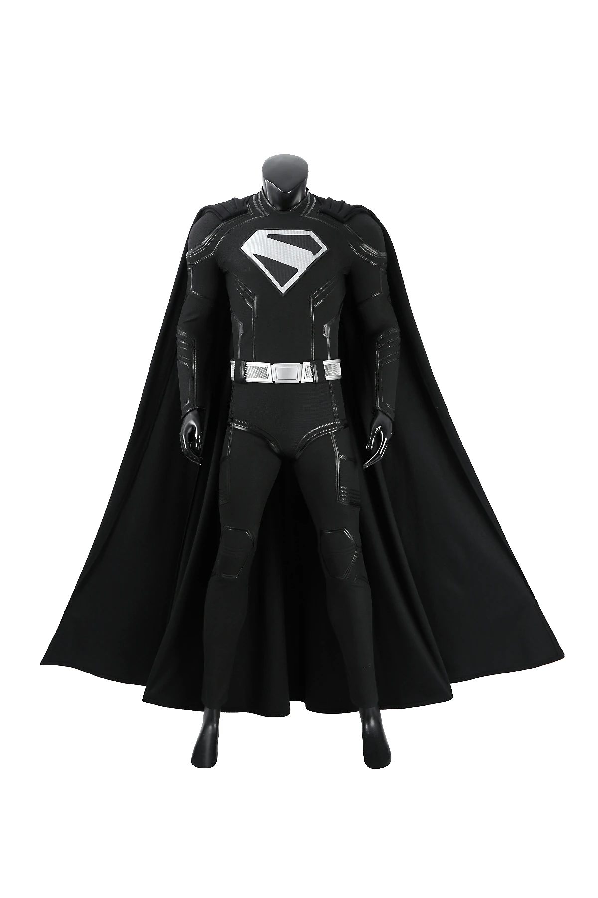 021A3828 Black superhero Cosplay Costume - Image 1