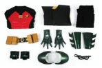 Pieces Sell Red Robin Tim Drake Cosplay Costume 5860 - Image 45