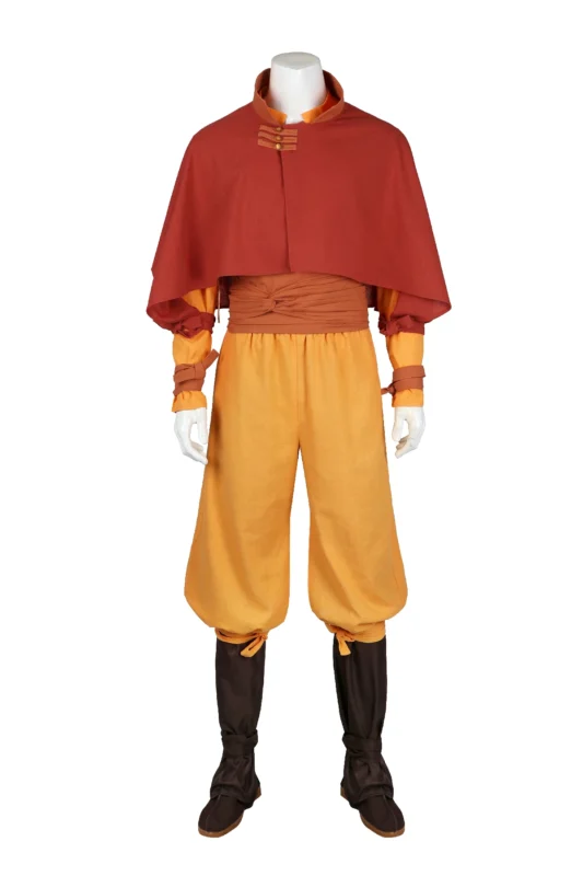 Adult Aang Airbender full cosplay costume Avatar The Last Airbender