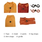 Aang Cosplay Costume Airbender Halloween Suit Adult - Image 23