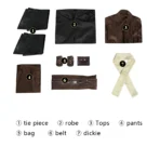 Star Wars Episode II Anakin Skywalker Cosplay Costume Halloween Suit - Image 26