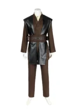 Star Wars Episode II Anakin Skywalker Cosplay Costume Halloween Suit - Image 18