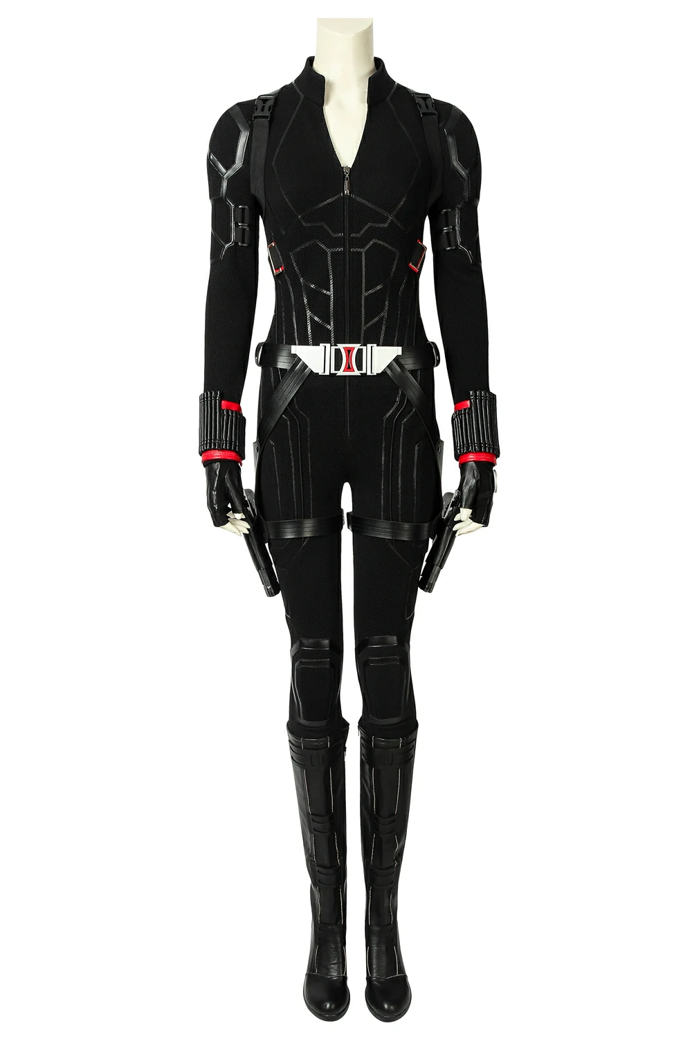 Black Widow Costume (1) Black Widow Cosplay Costume Natasha Romanoff Woman Suit ZC Cosplay
