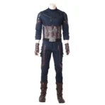 Infinity War Captain America Cosplay Costume Outfit - Image 10