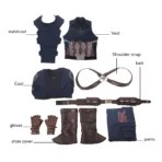 Infinity War Captain America Cosplay Costume Outfit - Image 29