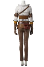 Cirilla Cosplay Costume The Witcher 3 Wild Hunt Suit - Image 6