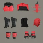 Daredevil Cosplay Costume Born Again Suit - Image 30