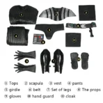 Star Wars Darth Vader Cosplay Costume Halloween Suit - Image 17