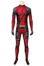 Deadpool Cosplay Costume Jumpsuit - Image 3