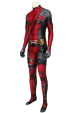 Deadpool Cosplay Costume Jumpsuit - Image 4