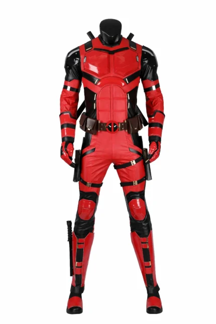 Screen accurate Deadpool 3 Wade Wilson Deadpool cosplay costume suit, full movie replica outfit