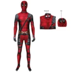 Deadpool Wade Wilson Cosplay Costume Jumpsuit Outfit - Image 10