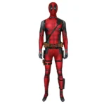 Deadpool Wade Wilson Cosplay Costume Jumpsuit Outfit - Image 3