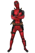 Deadpool Wade Wilson Cosplay Costume Jumpsuit Outfit - Image 38