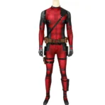 Deadpool Wade Wilson Cosplay Costume Jumpsuit Outfit - Image 5