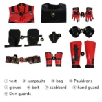 Deadpool3 Wade Wilson Cosplay Costume Suit - Image 28