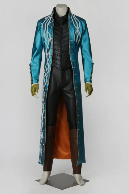 DMC 3 Vergil full cosplay costume suit Devil May Cry 3