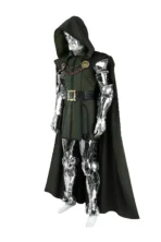 Doctor Doom Cosplay Costume Suit - Image 3