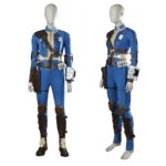 Lucy Vault 33 full cosplay costume Fallout TV series vault dweller blue jumpsuit