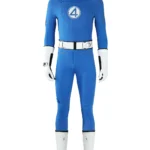 Fantastic 4 Reed Richards Cosplay Costume Blue Jumpsuit