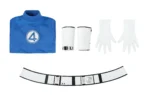 Fantastic 4 Reed Richards Cosplay Costume Blue Jumpsuit - Image 34