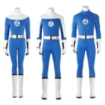 Fantastic 4 Reed Richards Cosplay Costume Blue Jumpsuit - Image 38