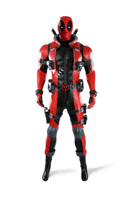 Screen accurate Marvel Rivals Deadpool cosplay costume outfit, full set game replica suit