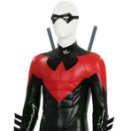 Red NightWing Cosplay Costume Halloween Suit - Image 11