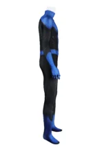 Spider-Man 2 New Blue Suit Cospla Costume Halloween Suit - Image 6