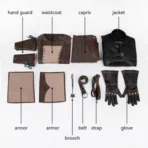 Witcher 3 Geralt of Rivia Cosplay Costume - Image 36