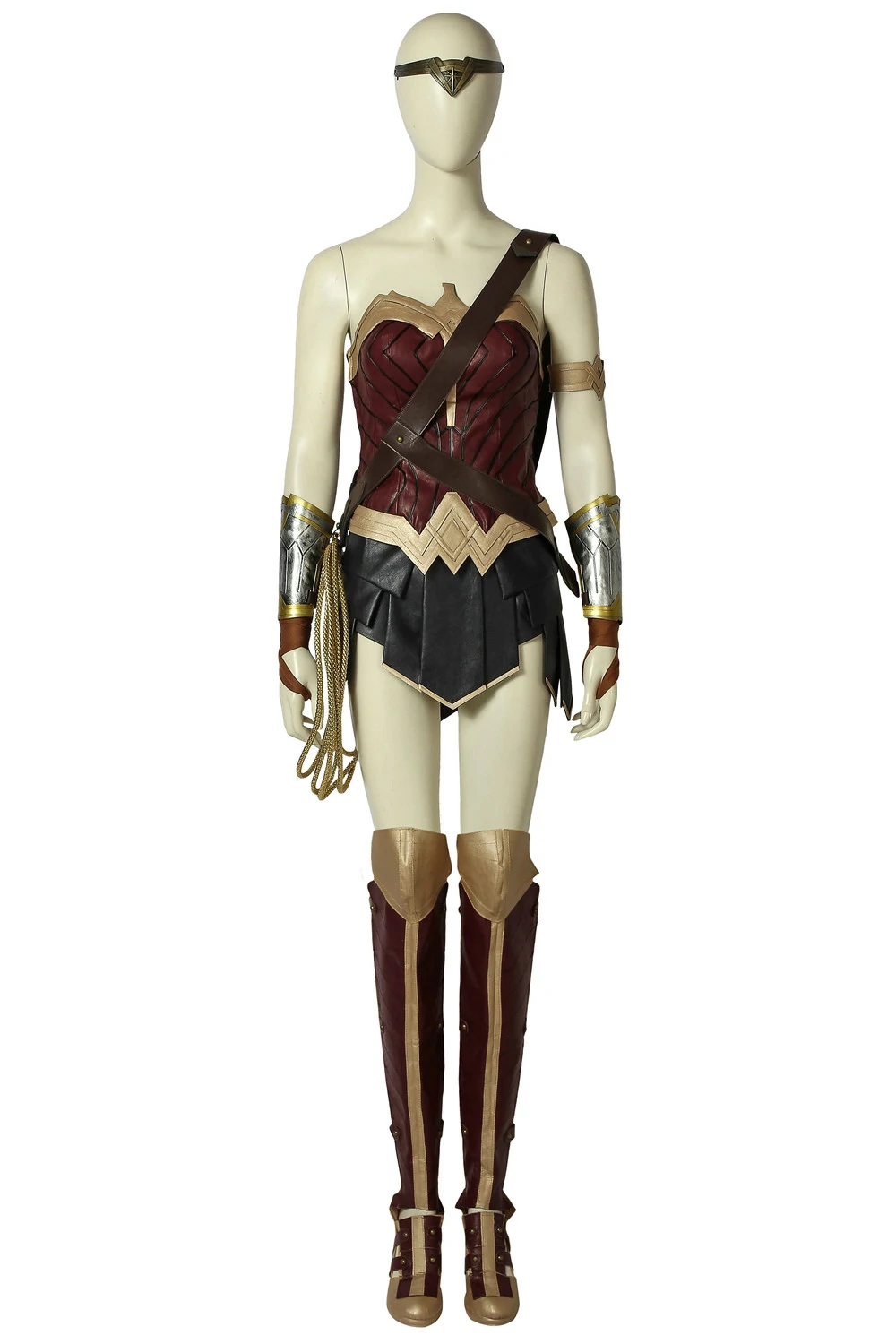 Wonder Woman Diana Prince (6) Diana Prince Cosplay Costume Halloween Suit ZC Cosplay