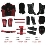 Daredevil 3 Matt Murdock Cosplay Costume Suit - Image 48