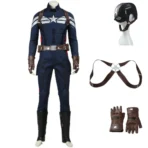 Captain America 2 Steve Rogers Cosplay Outfit - Image 2