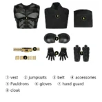 The Dark Knight Rises Batsuit Bruce Wayne Cosplay Costume - Image 28