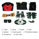Pieces Sell Red Robin Tim Drake Cosplay Costume 5860 - Image 46