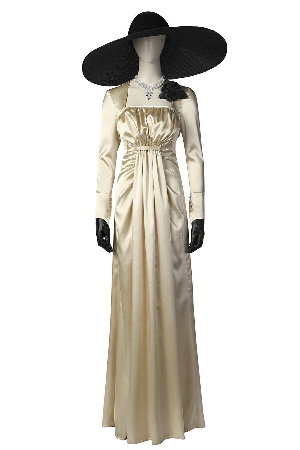021A1533 Dimitrescu RE Cosplay Costume Halloween Suit for Woman - Image 1