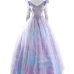 Purple Princess Dress Cosplay Costume for Adult Woman