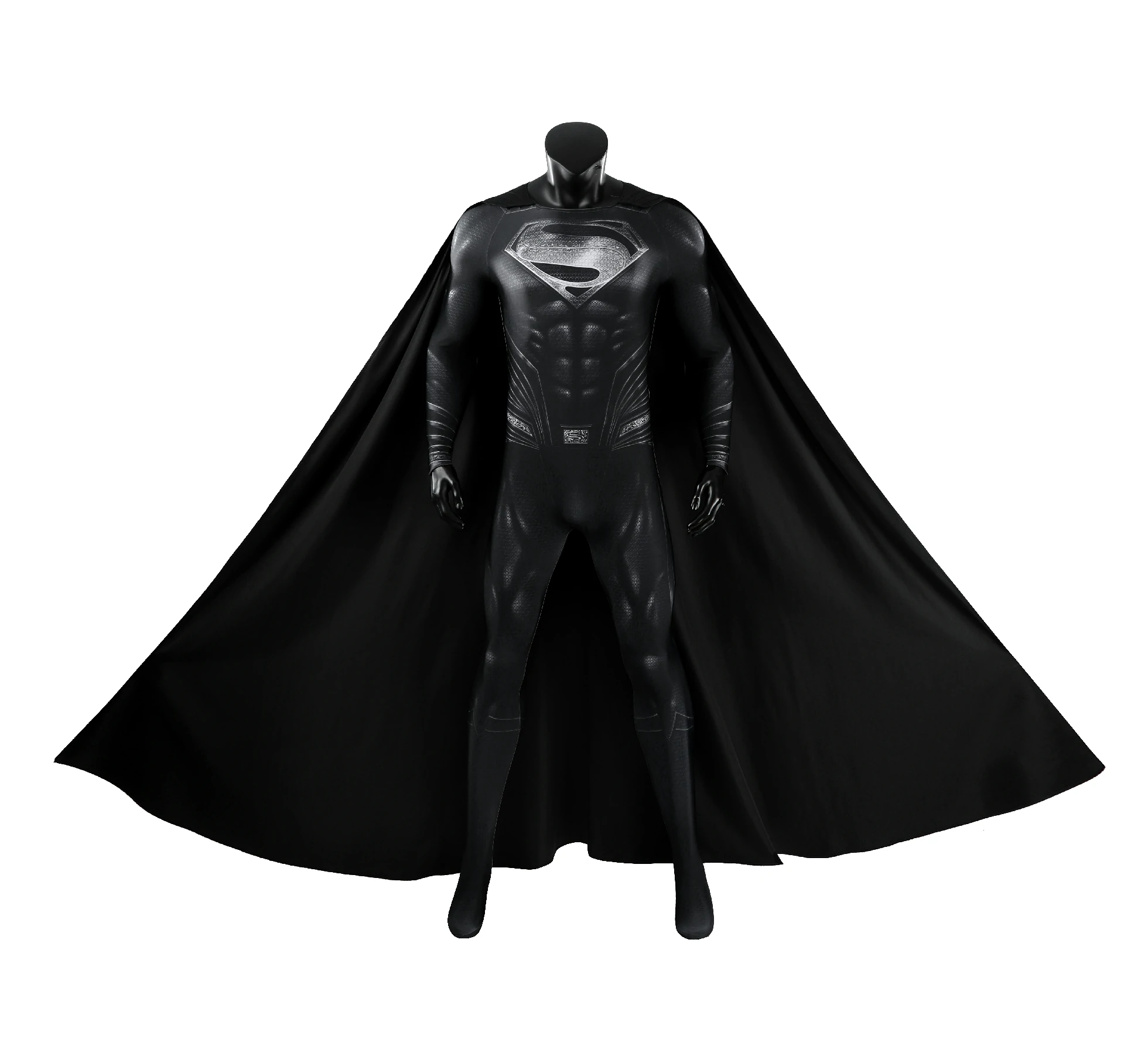 1 Black Superheros Cosplay Costume - Image 1