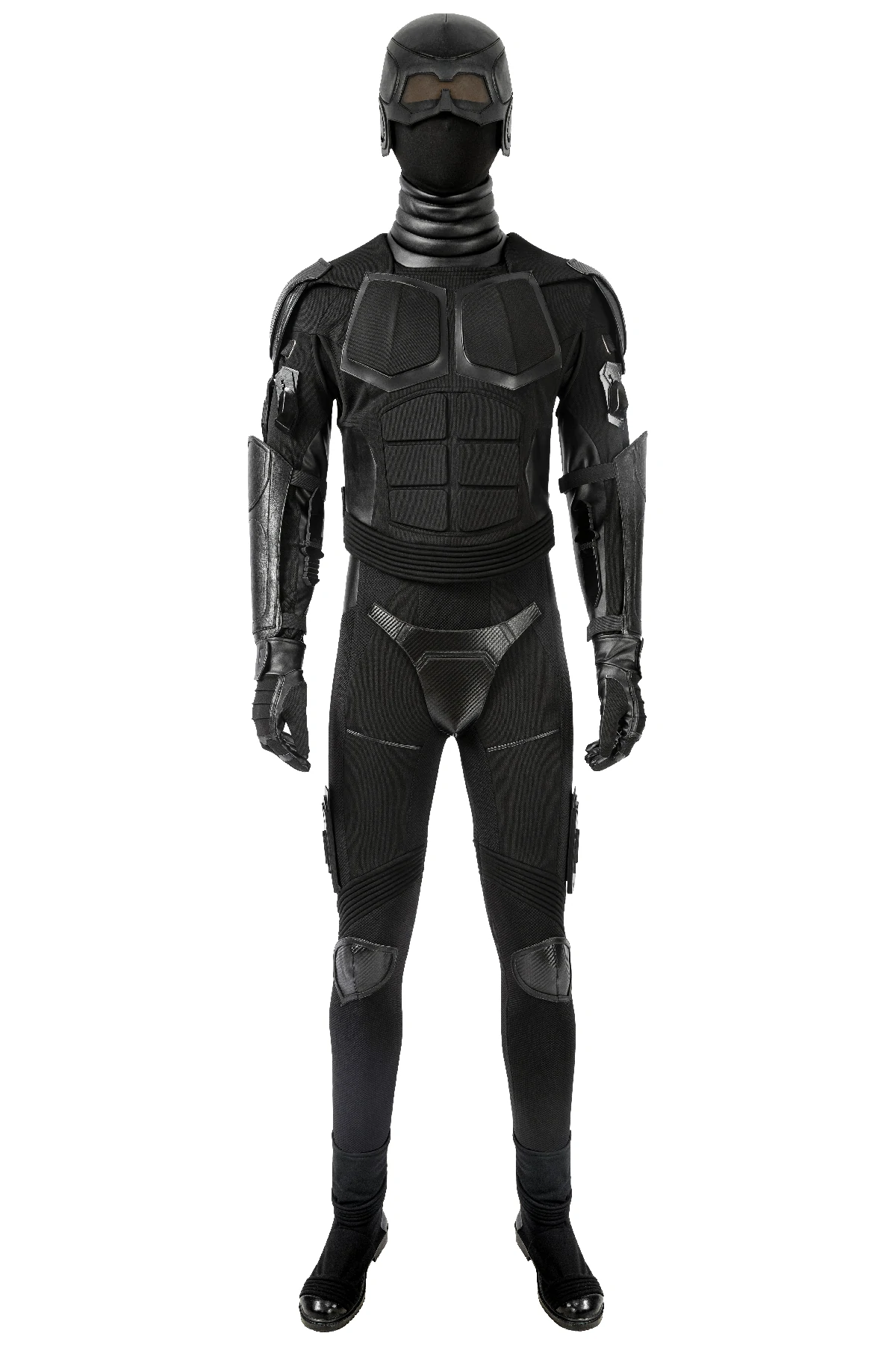 Black Noir The Boys Season 2 Cosplay Costume (1) Black Noir The Boys Season 2 Tactical Cosplay Costume for Adults