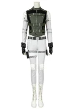Yelena Belova Thunderbolts Black Widow Green Vest Cosplay Costume for Women