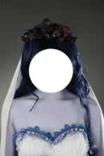 Emily Cosplay Costume - Gothic Wedding Dress for Adults - Image 4