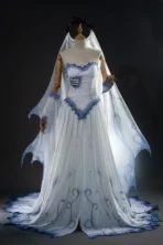 Emily Cosplay Costume - Gothic Wedding Dress for Adults - Image 2