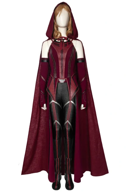 Scarlet Witch Wanda Maximoff WandaVision Cosplay Costume for Women