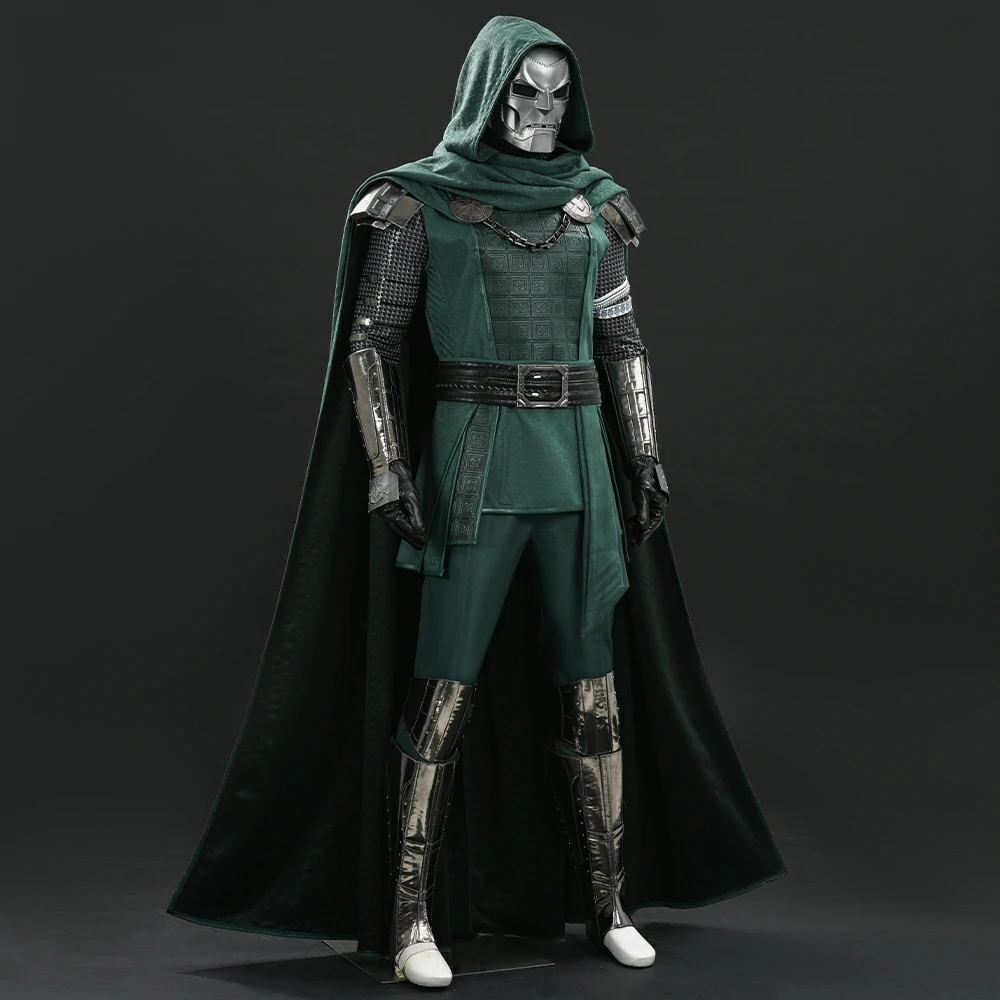 1-2 (3) Doctor Doom Cosplay Costume Avengers 5 - Image 1